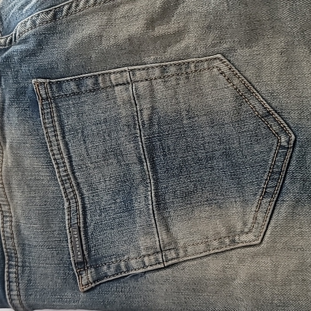 SERENEDE Ciel 7 Serenity Prayer Patchwork Streetwear Distressed Skinny Jeans W30 - Picture 12 of 16